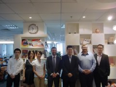 澳大利亚昆士兰大学及Urbanest一行访问我社