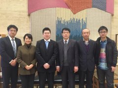 日中文化交流中心负责人接待深圳大学阮副校长并签署战略合作协议