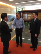 上智大学早下隆士校长访问复旦大学附属中学
