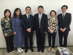 上海外国语大学林学雷副校长一行访问上智大学