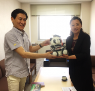 北京理工大学留学生中心汪滢主任一行访问上智大学